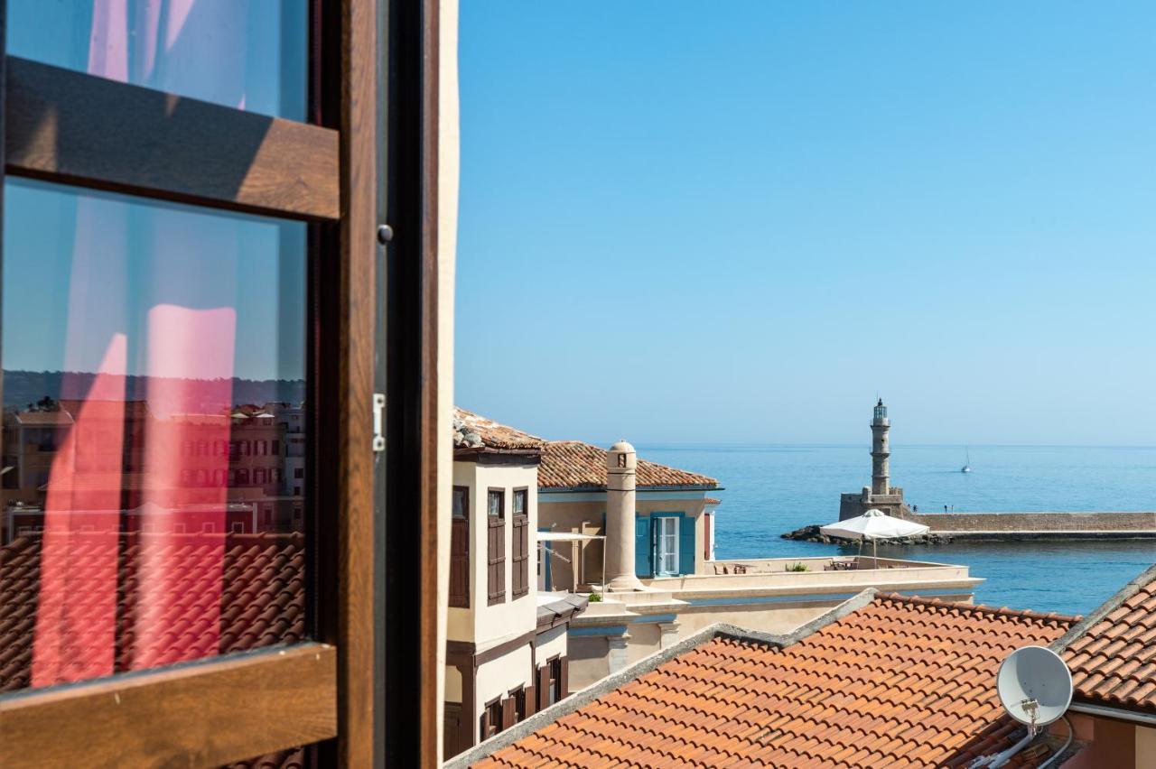 Porto Del Colombo Traditional Boutique Hotel Chrissi Akti Chania Exterior foto