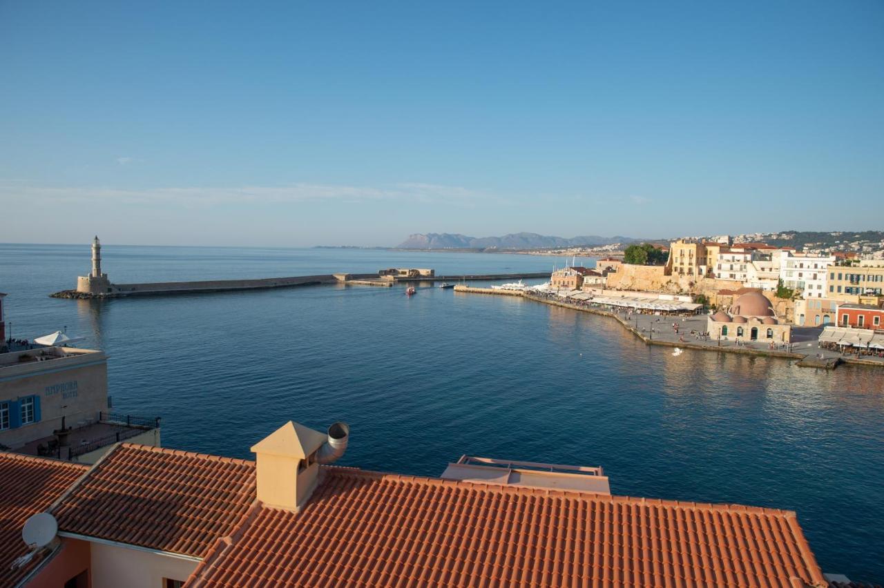 Porto Del Colombo Traditional Boutique Hotel Chrissi Akti Chania Exterior foto