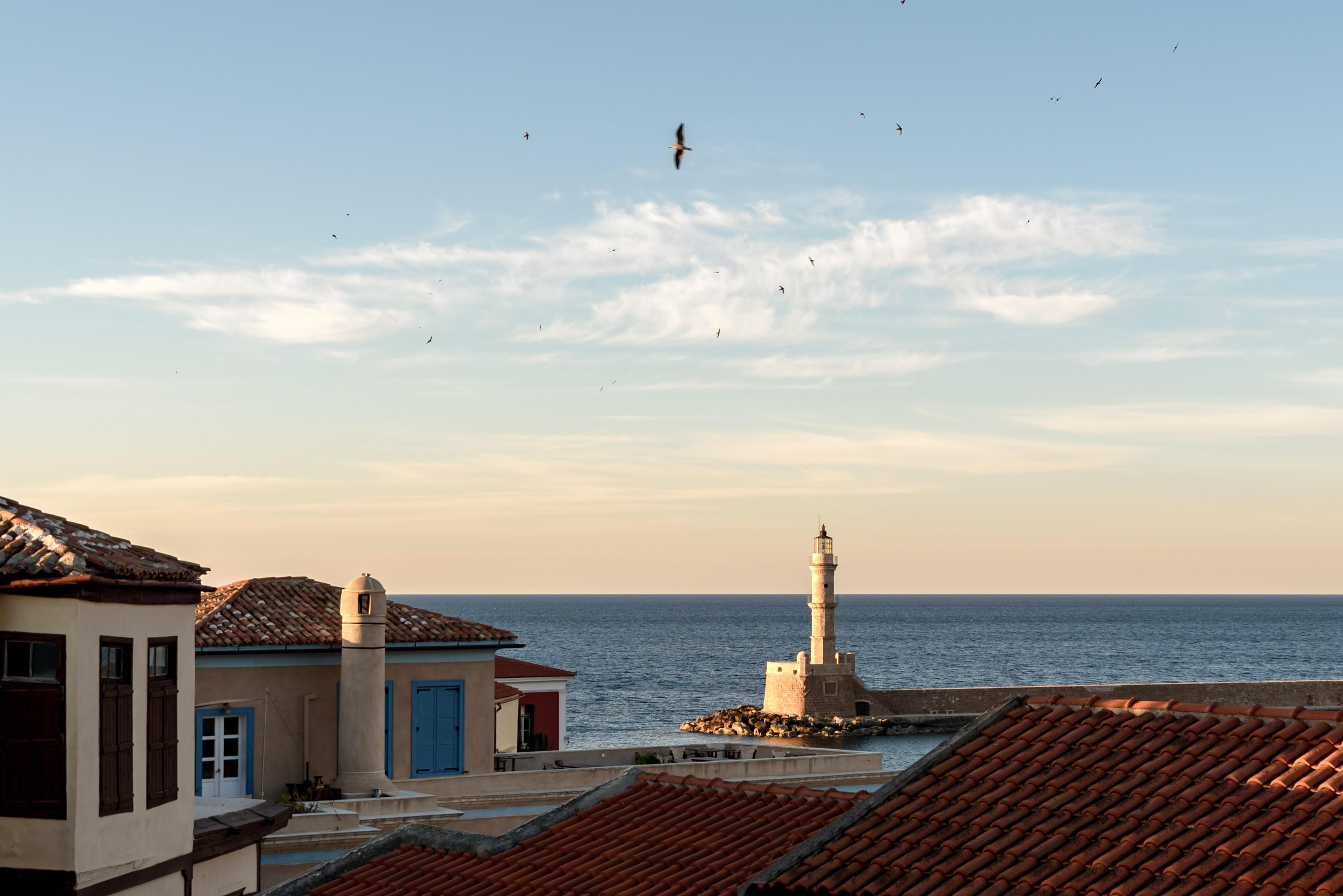 Porto Del Colombo Traditional Boutique Hotel Chrissi Akti Chania Exterior foto