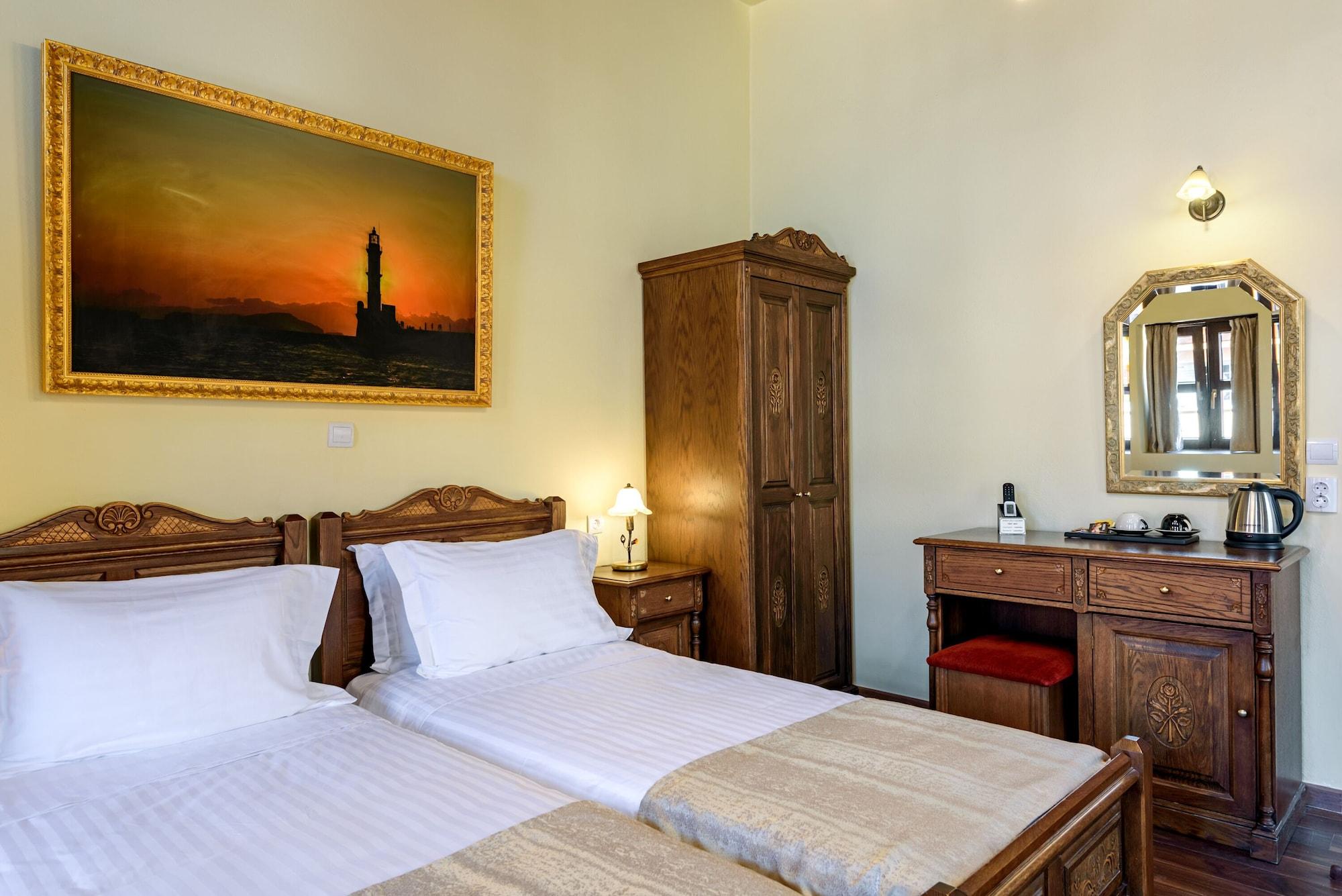 Porto Del Colombo Traditional Boutique Hotel Chrissi Akti Chania Exterior foto
