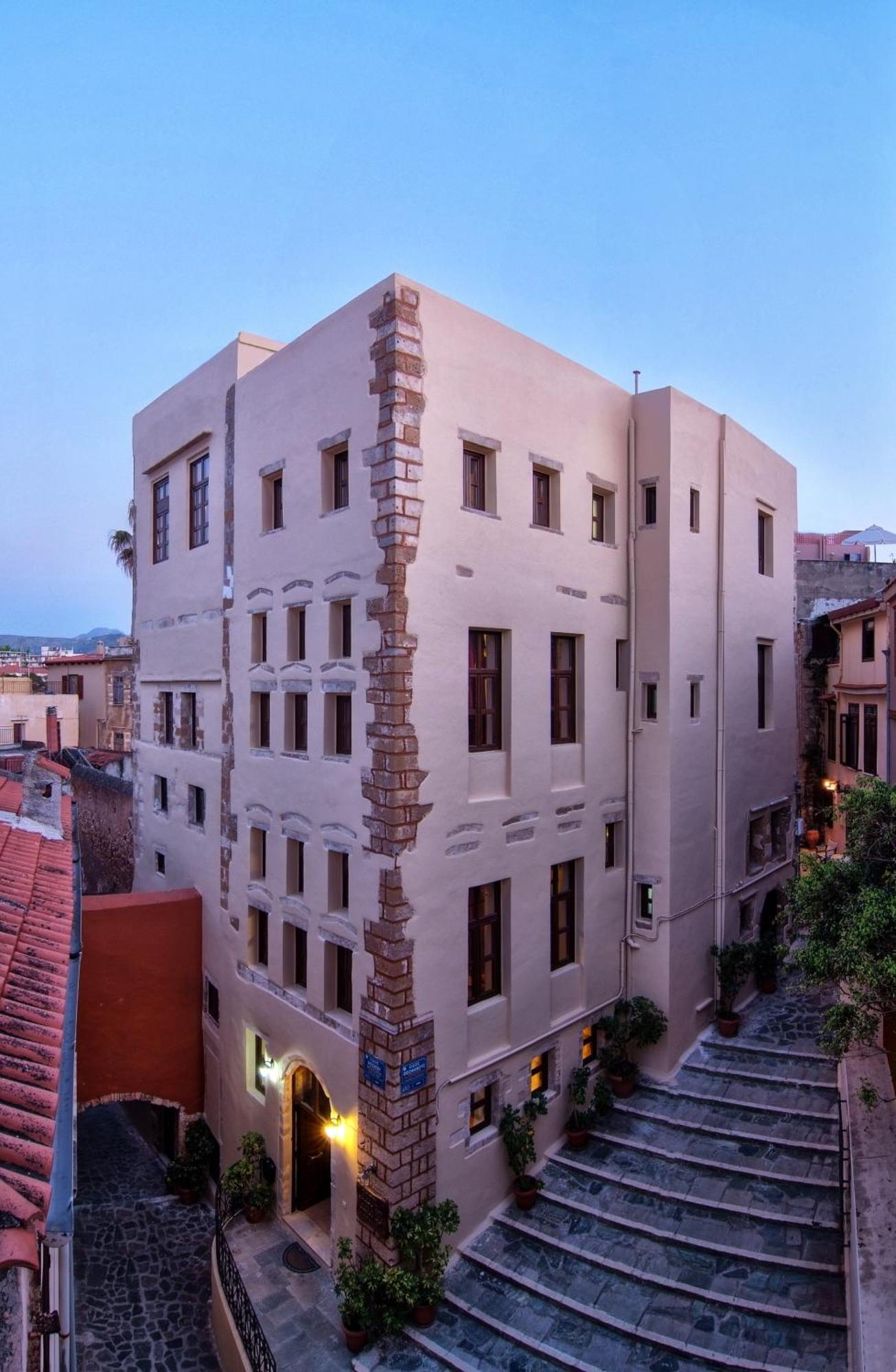 Porto Del Colombo Traditional Boutique Hotel Chrissi Akti Chania Exterior foto
