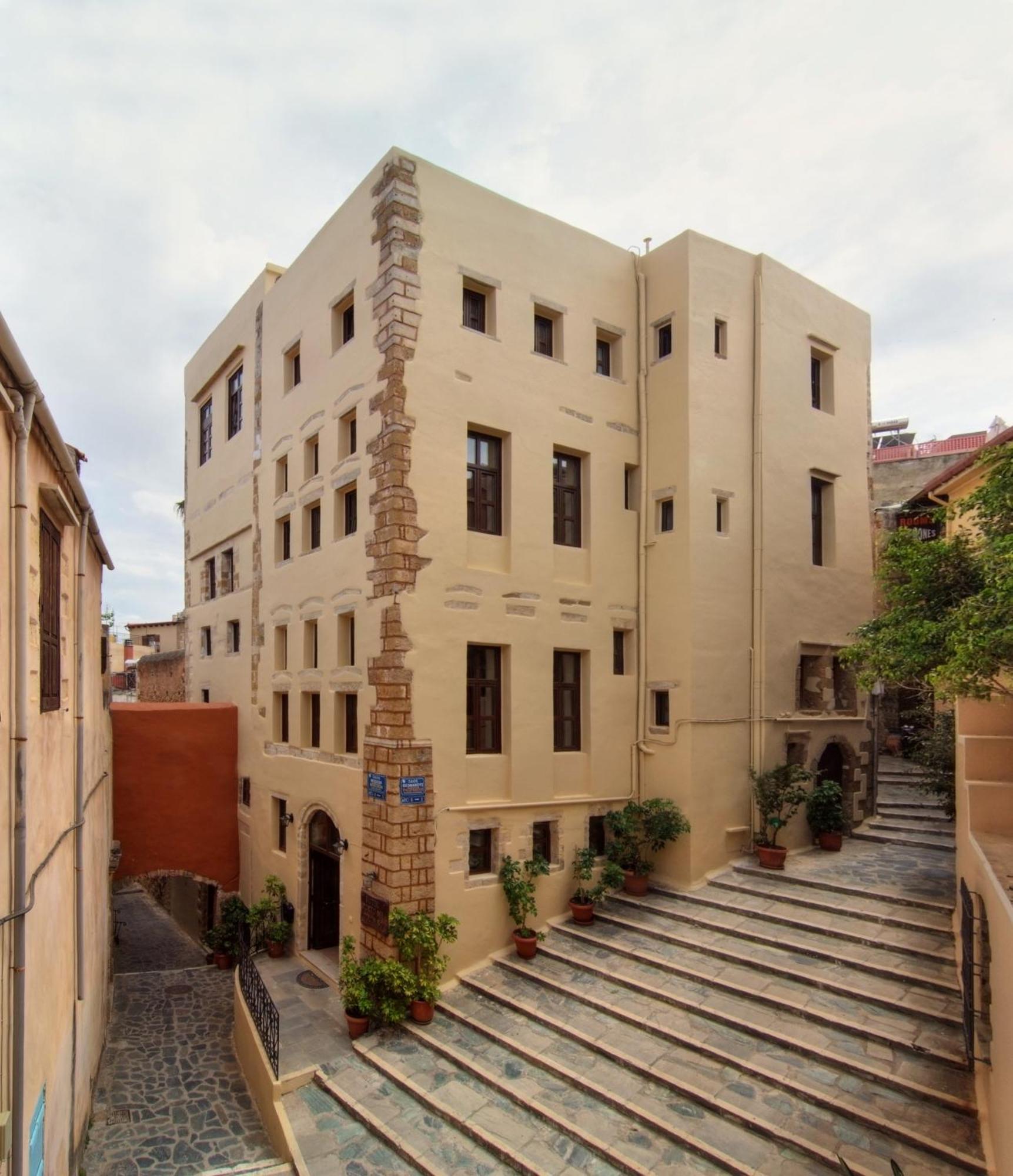 Porto Del Colombo Traditional Boutique Hotel Chrissi Akti Chania Exterior foto