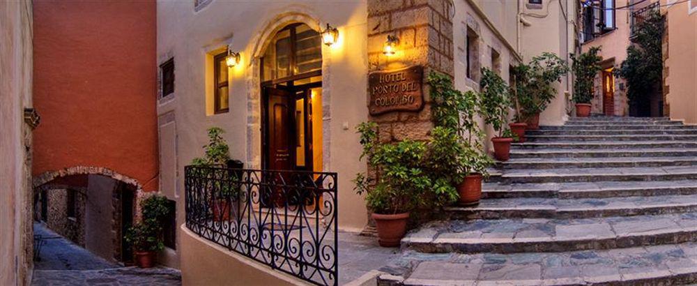Porto Del Colombo Traditional Boutique Hotel Chrissi Akti Chania Exterior foto